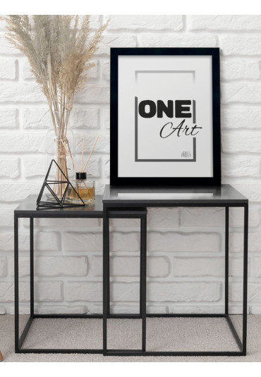 Ramka Hekla MDF czarna