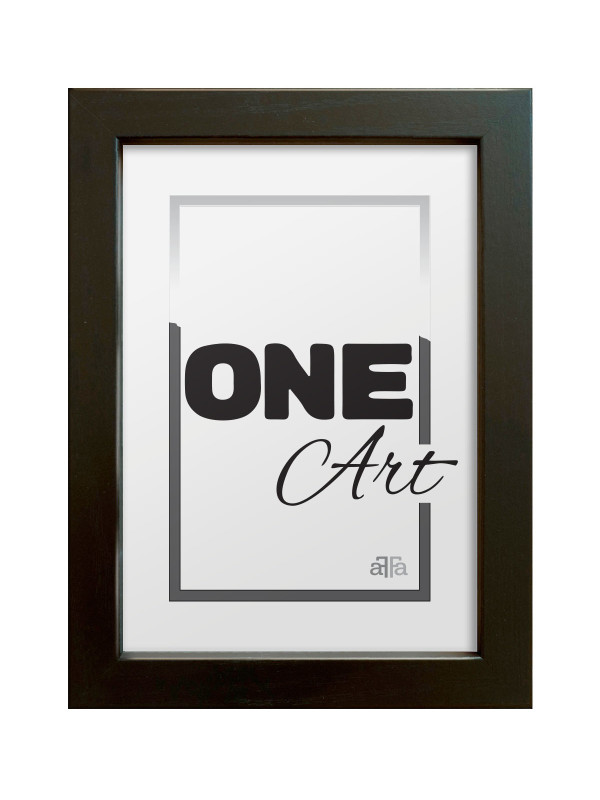 Ramka Hekla MDF czarna