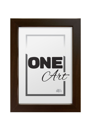 Ramka Hekla MDF brązowa