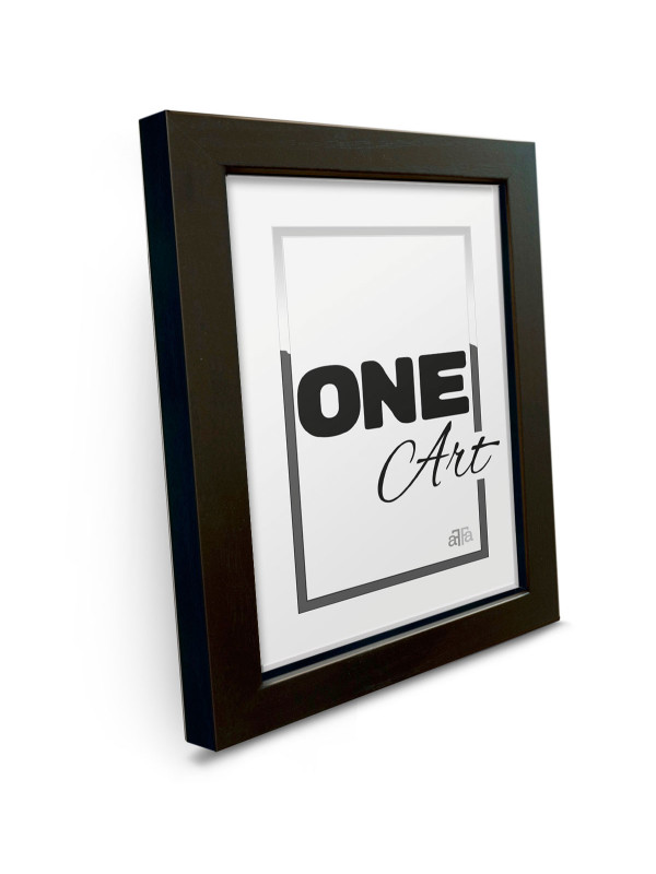 Ramka Hekla MDF czarna