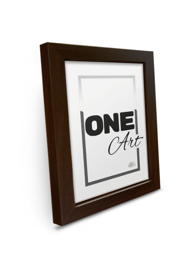 Ramka Hekla MDF brązowa