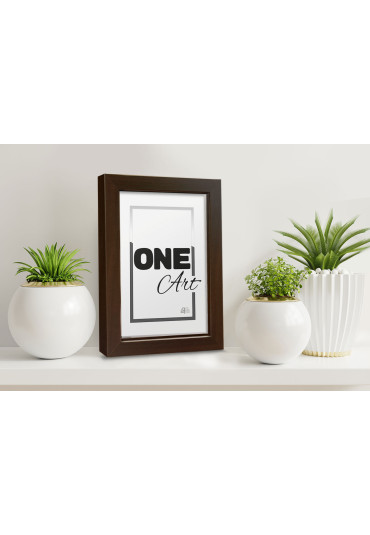 Ramka Hekla MDF brązowa