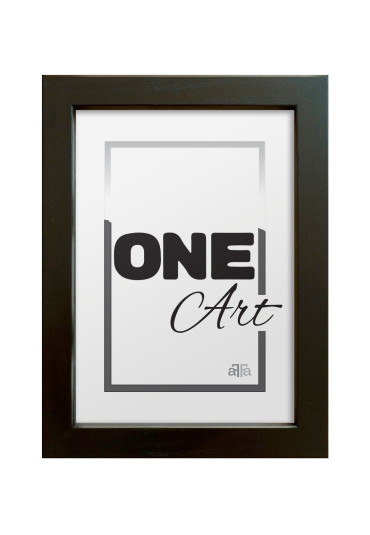 Ramka Hekla MDF czarna