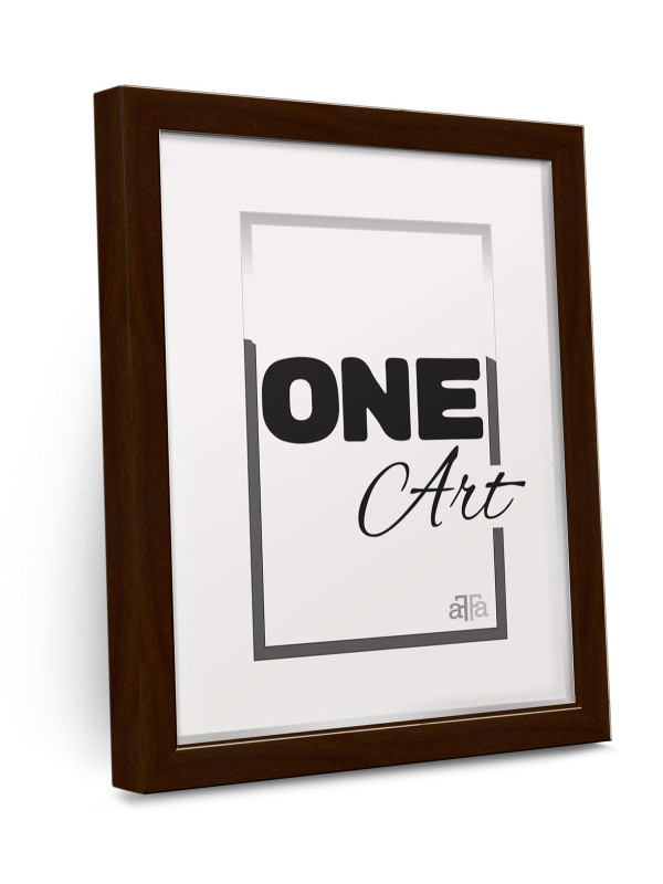 Ramka Hekla MDF brązowa