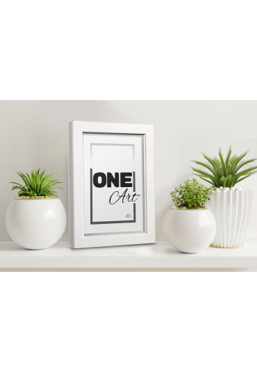 Ramka Hekla MDF biała