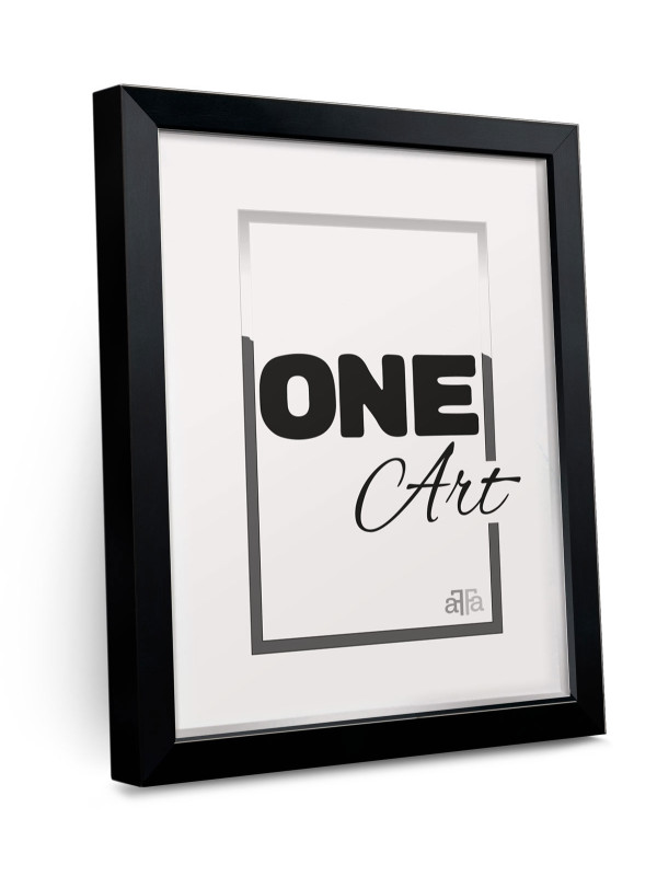 Ramka Hekla MDF czarna