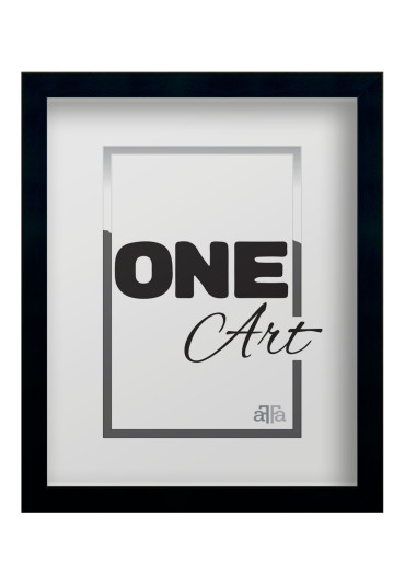 Ramka Hekla MDF czarna