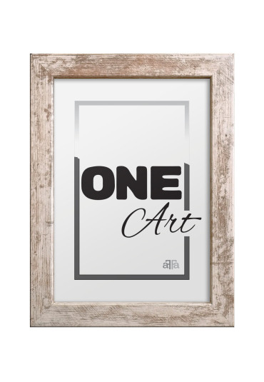 Ramka Hekla MDF bielona sosna