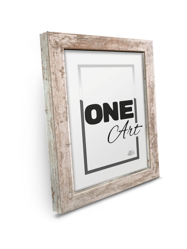 Ramka Hekla MDF bielona sosna