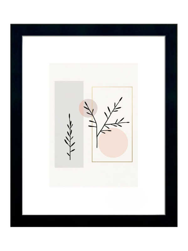 Ramka Hekla MDF czarna