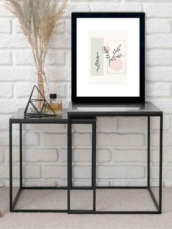 Ramka Hekla MDF czarna