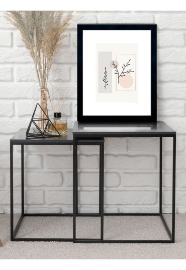 Ramka Hekla MDF czarna