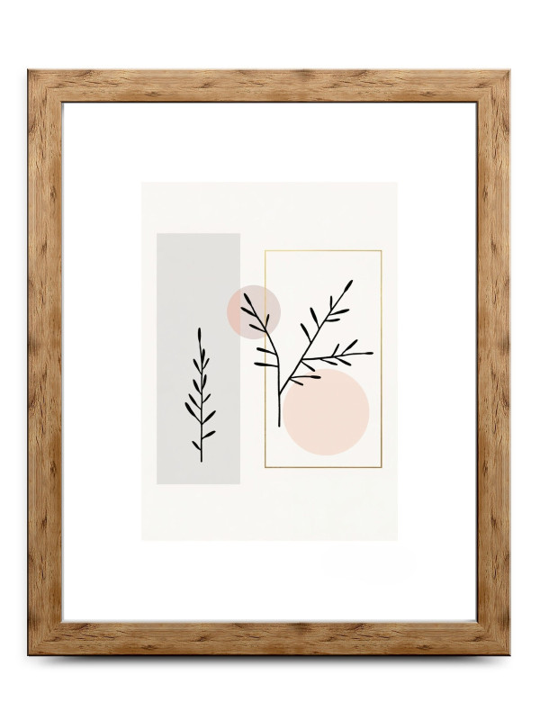 Ramka Hekla MDF naturalna