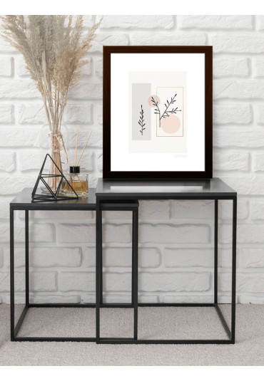 Ramka Hekla MDF brązowa