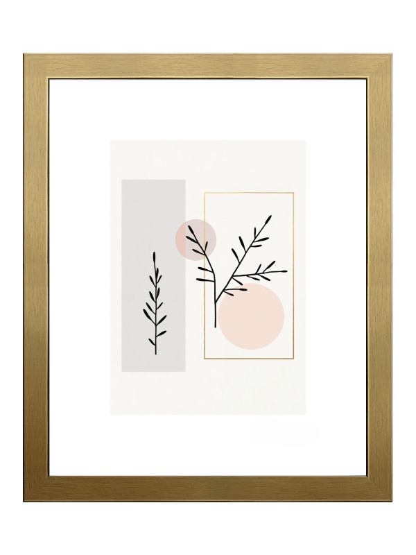 Ramka Hekla MDF złota