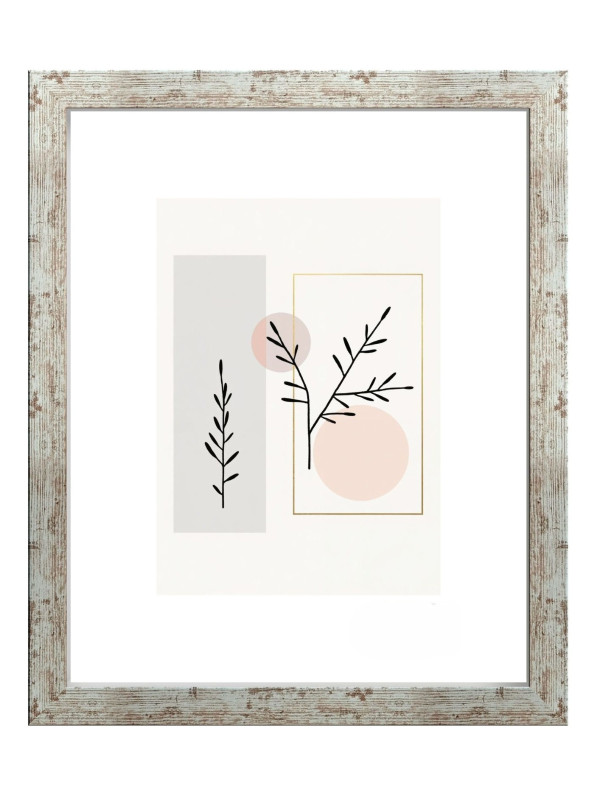 Ramka Hekla MDF bielona sosna