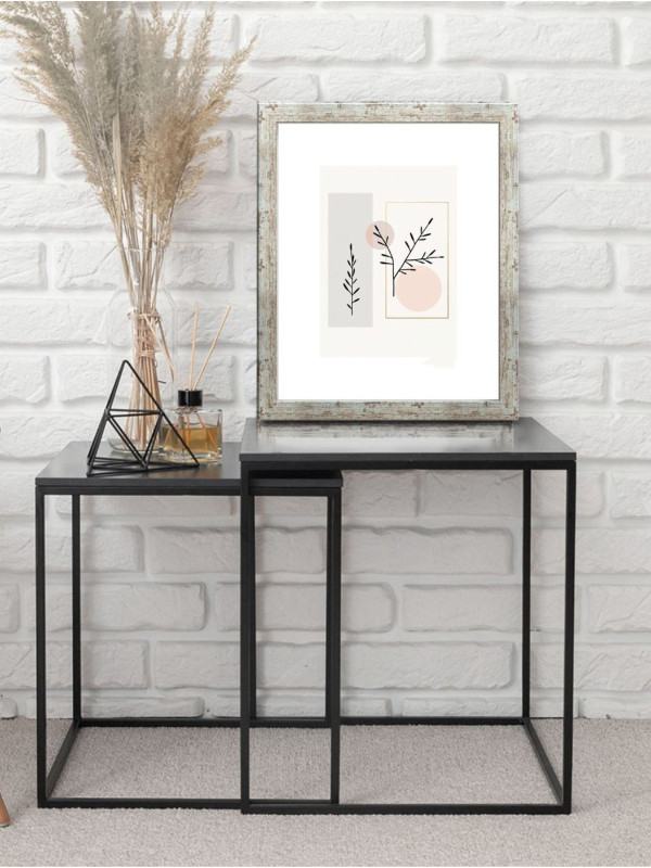 Ramka Hekla MDF bielona sosna