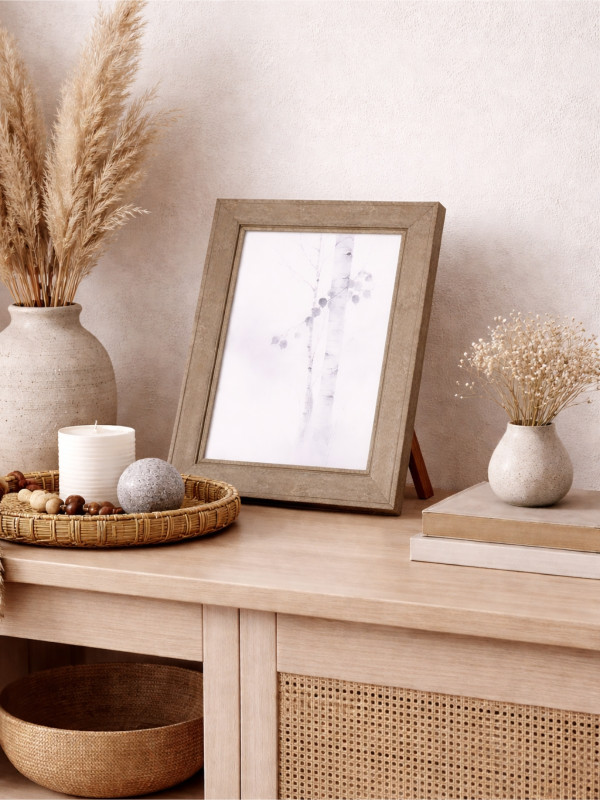 Barokowa ramka Bel Kawowy