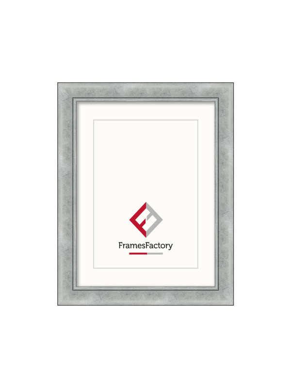 Barokowa ramka Bel Srebrny