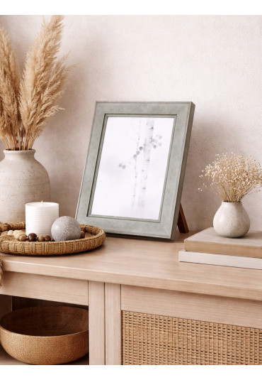 Barokowa ramka Bel Srebrny