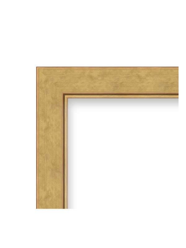 Drewniana ramka Gina złota