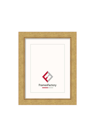 Drewniana ramka Gina złota