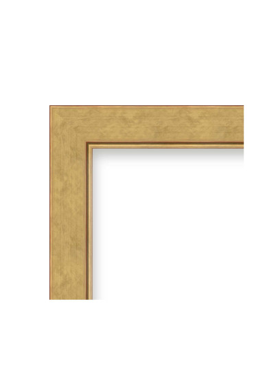 Drewniana ramka Gina złota
