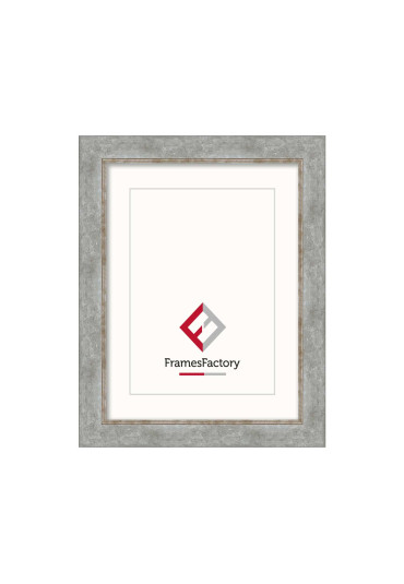 Drewniana ramka Gina szara
