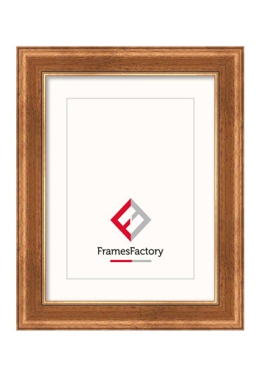 Barokowa ramka Trizia Miedzianozłota