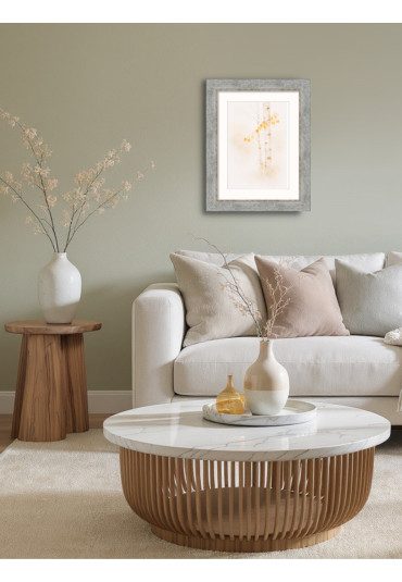 Drewniana ramka Gina szara