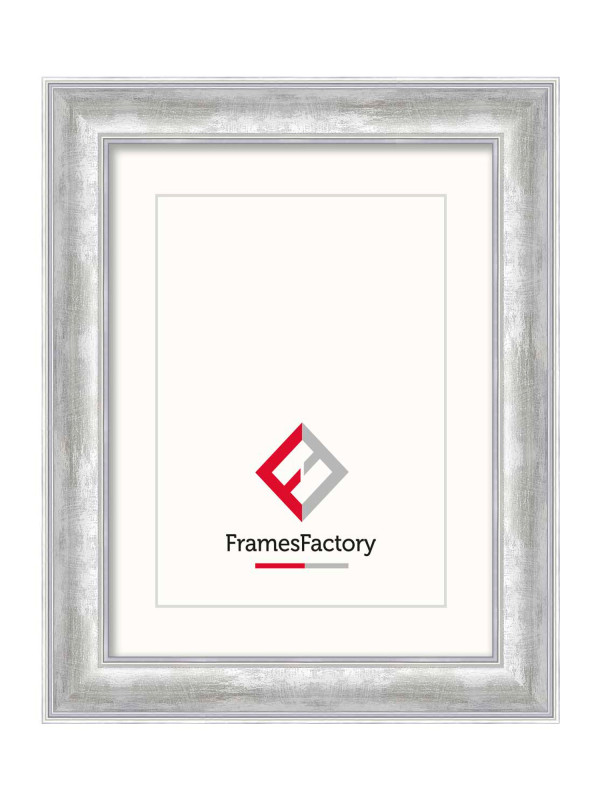 Barokowa ramka Trizia Srebrna