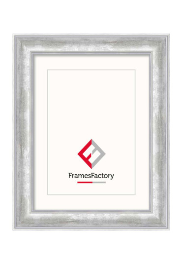 Barokowa ramka Trizia Srebrna