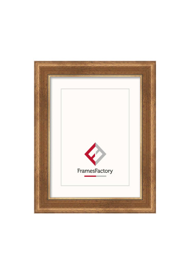 Barokowa ramka Trizia Miedzianozłota