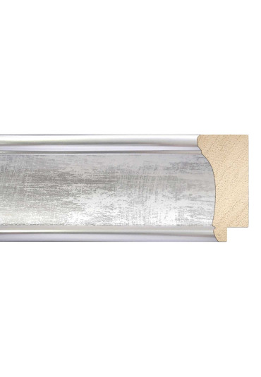 Barokowa ramka Trizia Srebrna