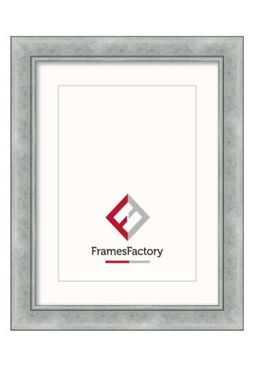 Barokowa ramka Bel Srebrny