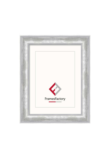 Barokowa ramka Trizia Srebrna