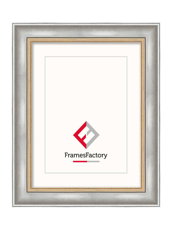 Barokowa ramka Aria srebrna