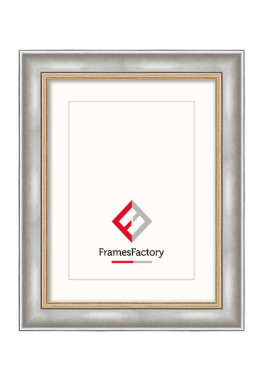 Barokowa ramka Aria srebrna