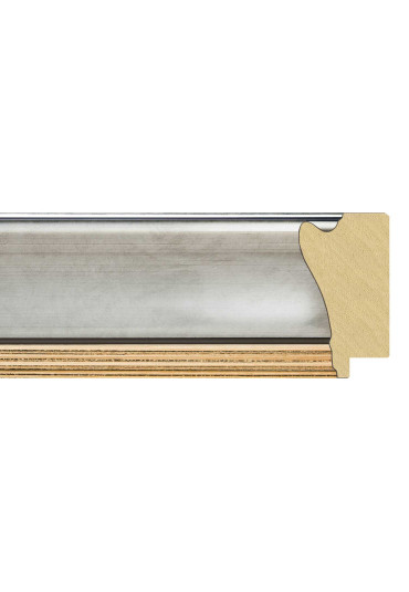 Barokowa ramka Aria srebrna