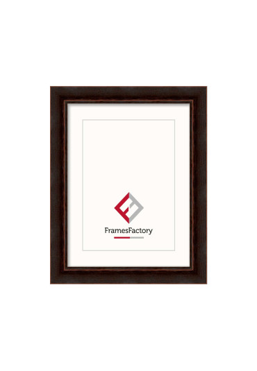 Drewniana ramka Ela Czarna przecierana