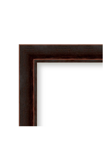Drewniana ramka Ela Czarna przecierana