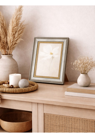 Barokowa ramka Aria srebrna