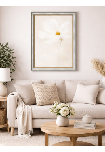 Barokowa ramka Aria srebrna