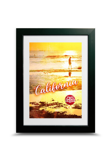 Ramka prosta California czarna