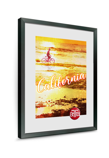 Ramka prosta California czarna