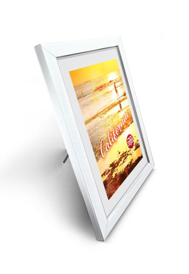 Ramka prosta California biała