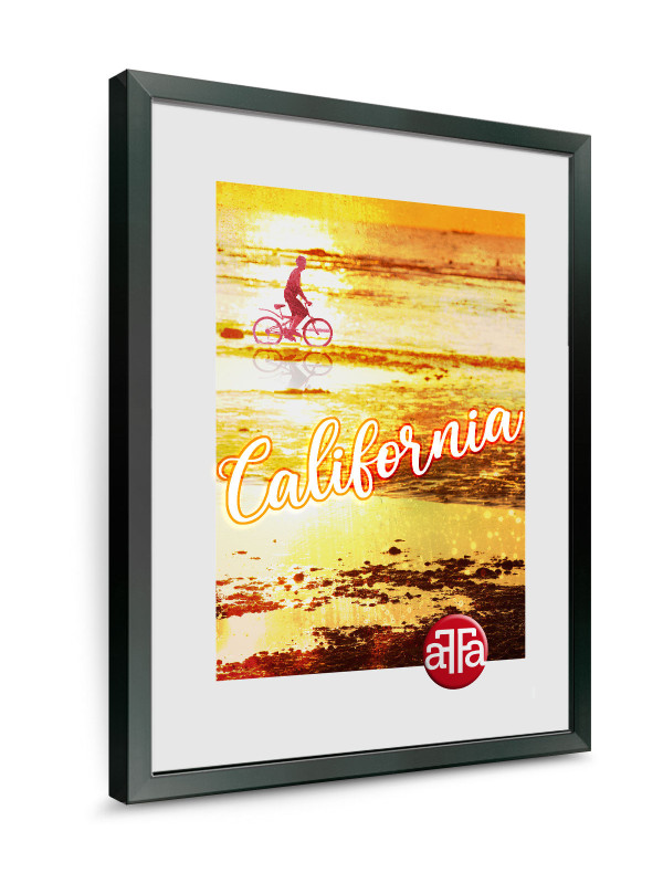 Ramka prosta California czarna