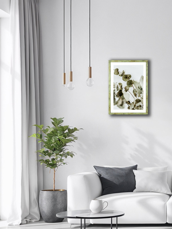 Ramka prosta California zielona