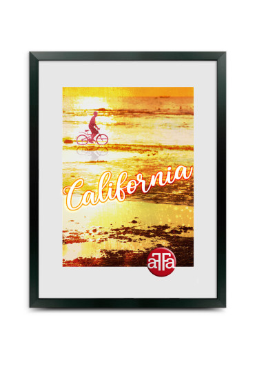 Ramka prosta California czarna