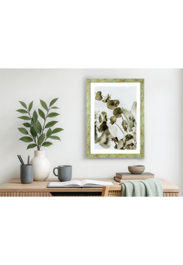 Ramka prosta California zielona